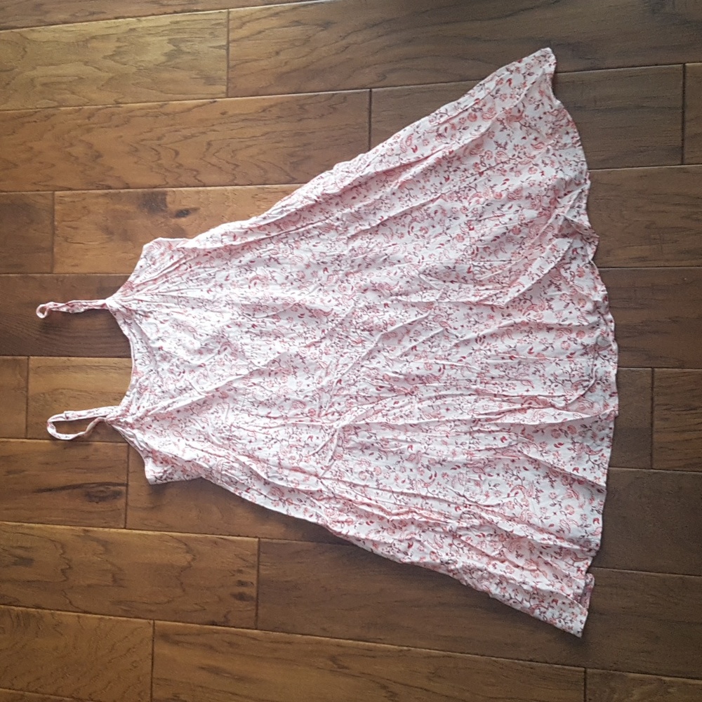 NWT Old Navy Swing Tiere Pink Floral Dress Size M